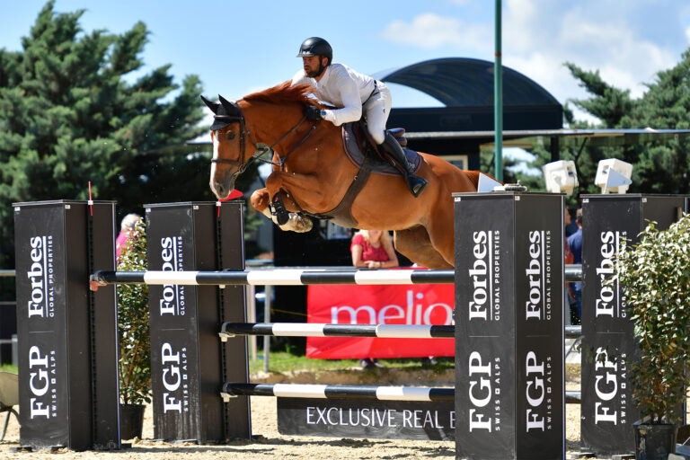 Concours hippique à la Sallivaz