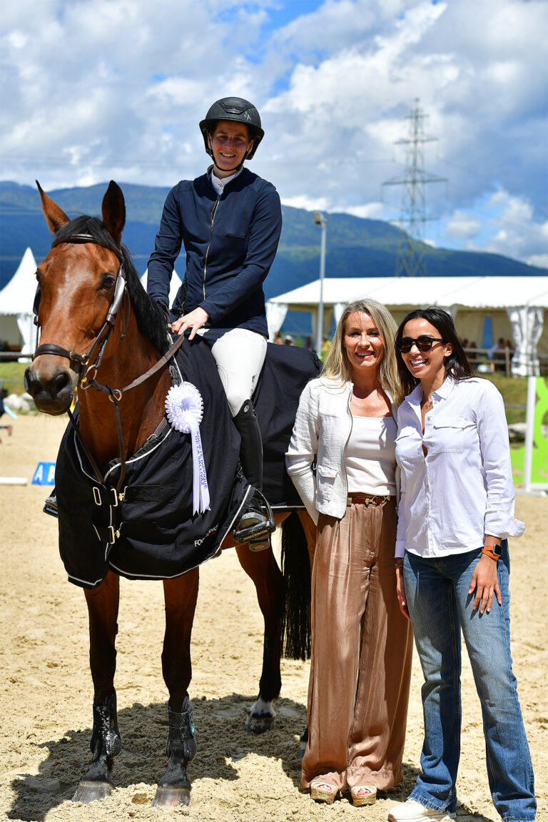 Equestrian competition at la SAVILLAZ